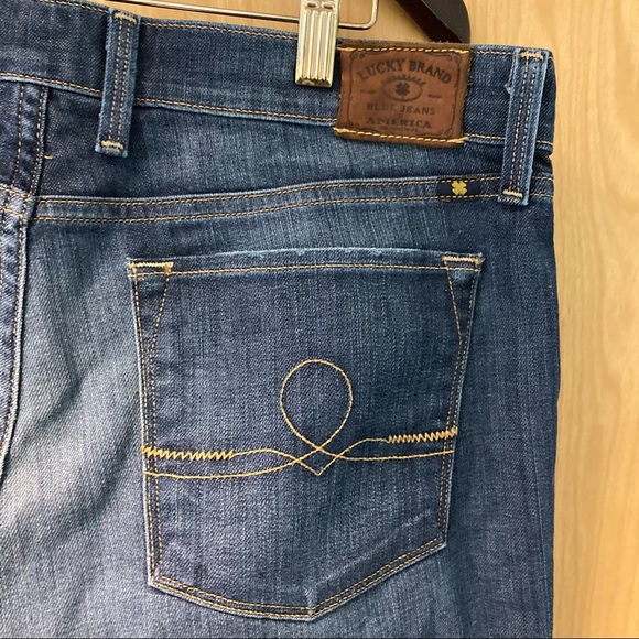 LUCKY BRAND Sofia Straight Mid-Wash Jeans sz 14x32 - Picture 3 of 5